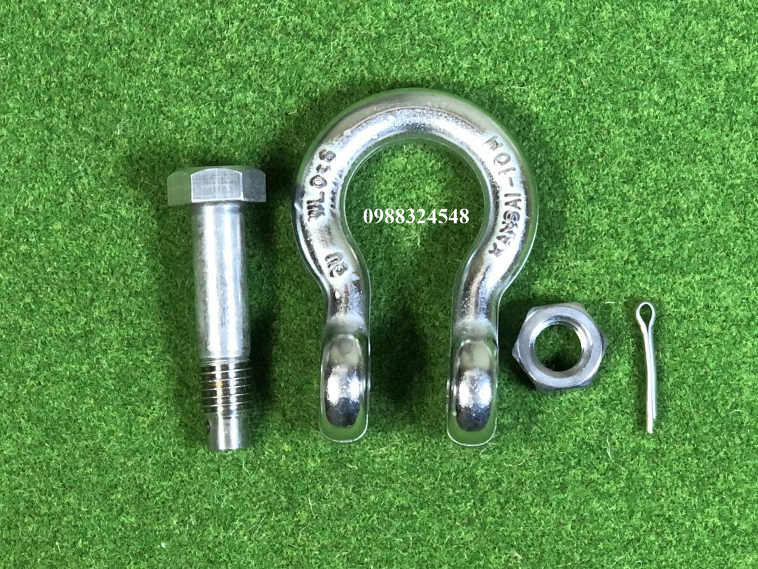 Ma ní inox 304 1 tấn Kansai BB-12 / BB-12 Kansai Stainless Steel Shackle