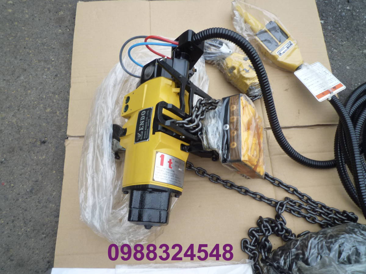 Pa lăng khí nén 1 tấn Endo EHL-1TW PCS-1 / EHL-1TW PCS-1 Endo Air Chain Hoist