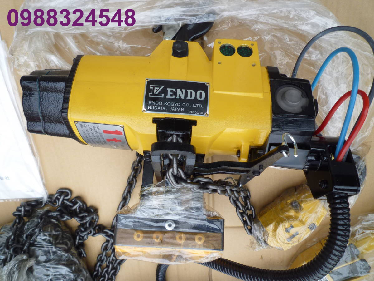 Pa lăng khí nén 1 tấn Endo EHL-1TW PCS-1 / EHL-1TW PCS-1 Endo Air Chain Hoist