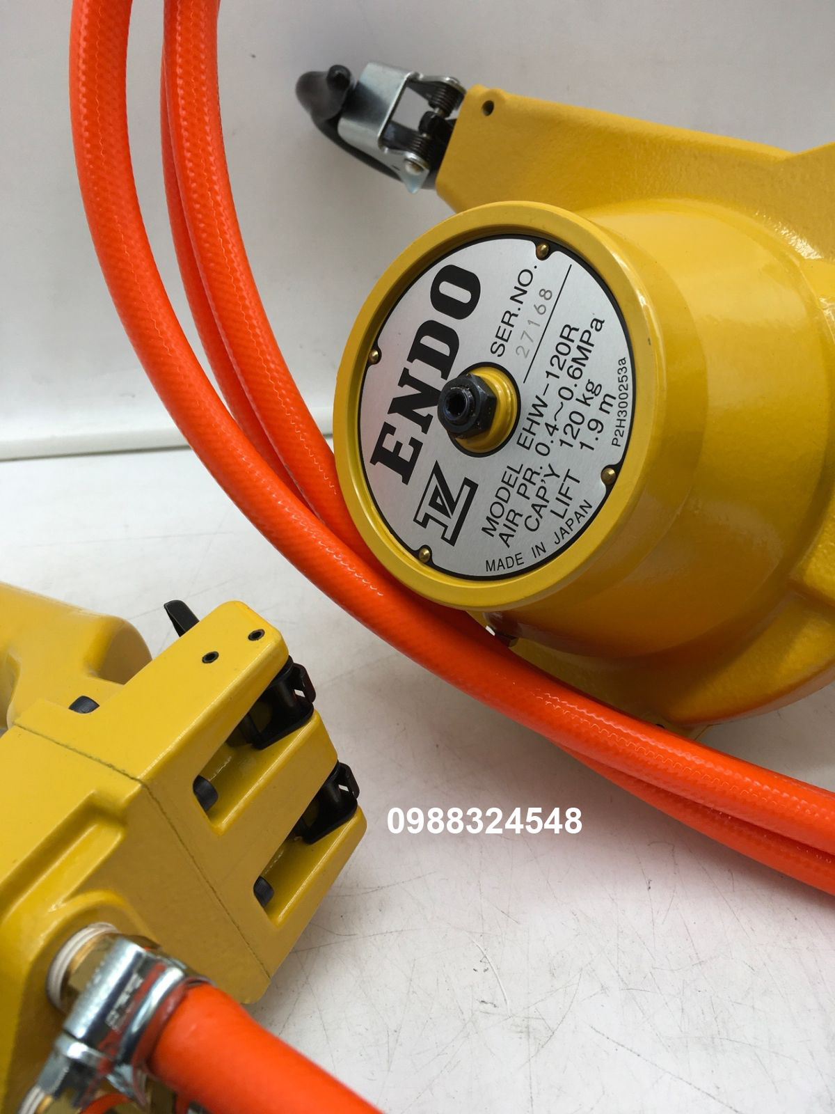 Pa lăng khí nén 120kg Endo EHW-120R / EHW-120R Endo Air Chain Hoist