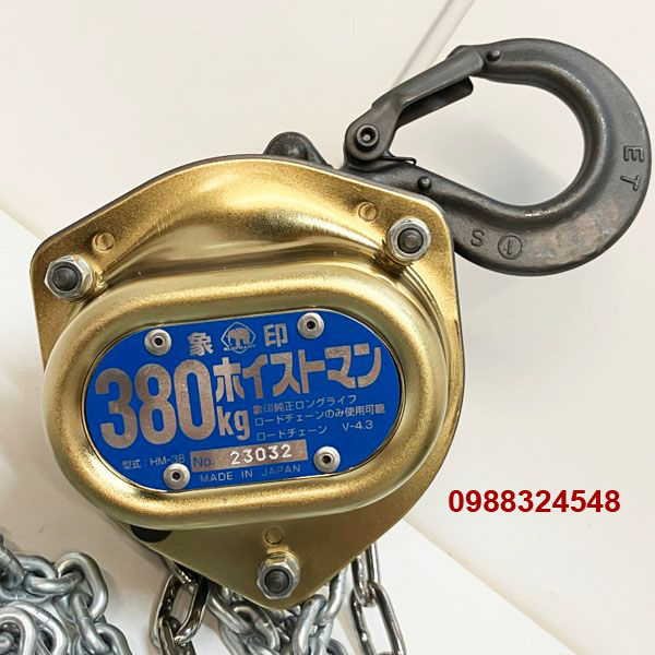 Pa lăng kéo tay Elephant HM-38 / HM-38 Elephant Manual Chain Hoist