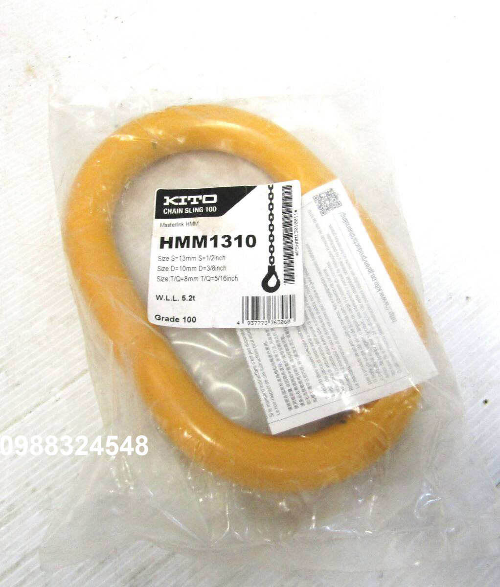 Vòng khuyên xích Kito 5.2 tấn HMM1310 / HMM1310 Kito Master Link