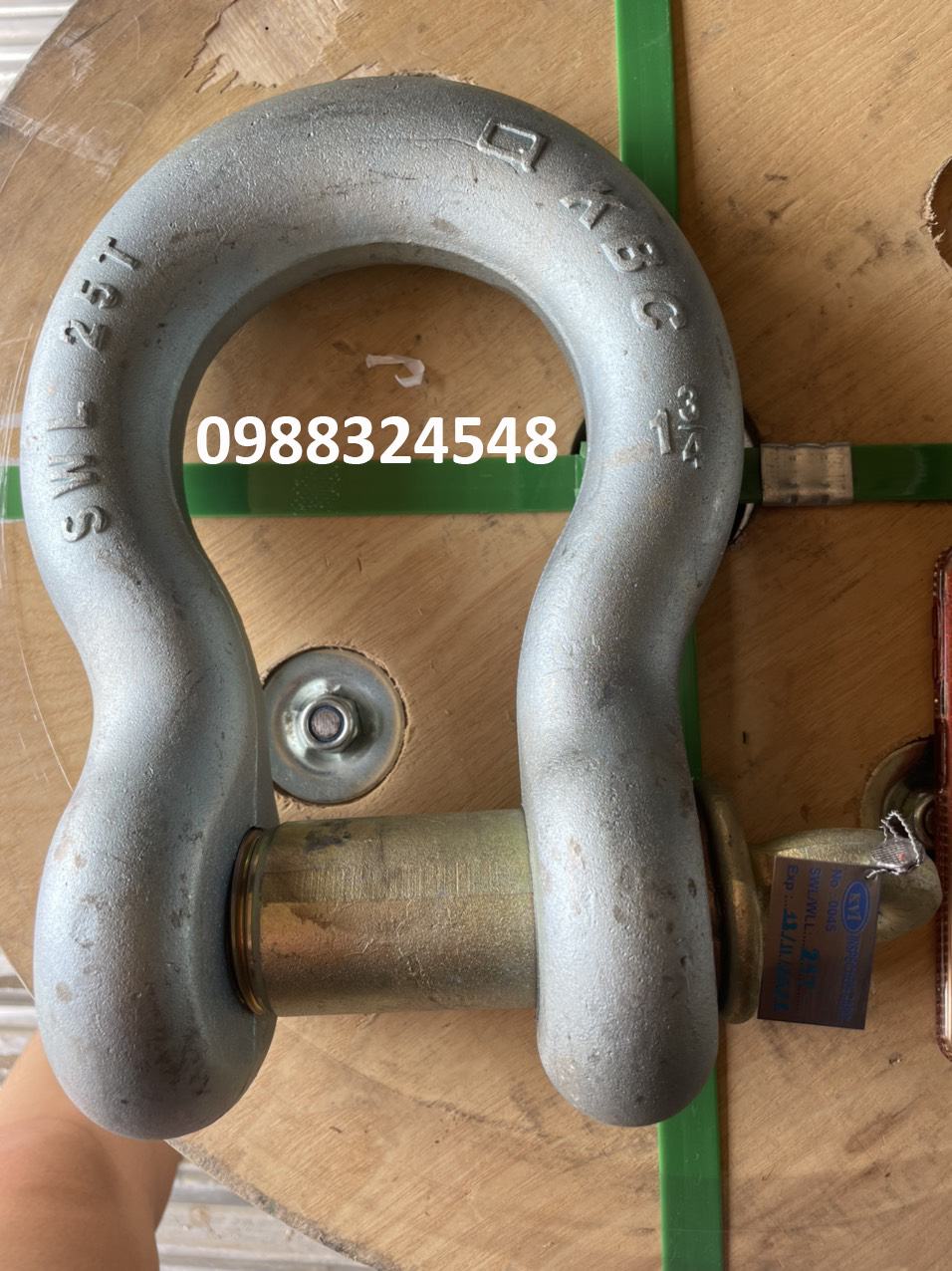 Ma ní KBC 25 tấn KP-2010/ KP-2010 Forged Shackles
