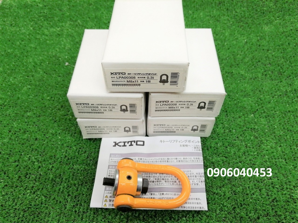 Bulong mắt kito LPA00308 / LPA00308 Kito Lifting Point
