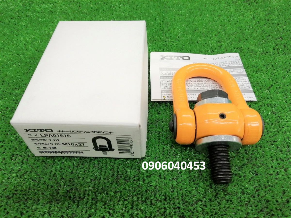 Bulong mắt kito LPA01616 / LPA01616 Kito Lifting Point