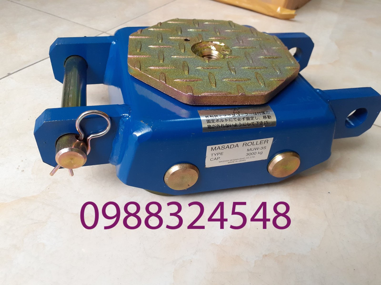 Rùa kéo máy 3 tấn Masada MUW-3S / MUW-3S Masada Roller
