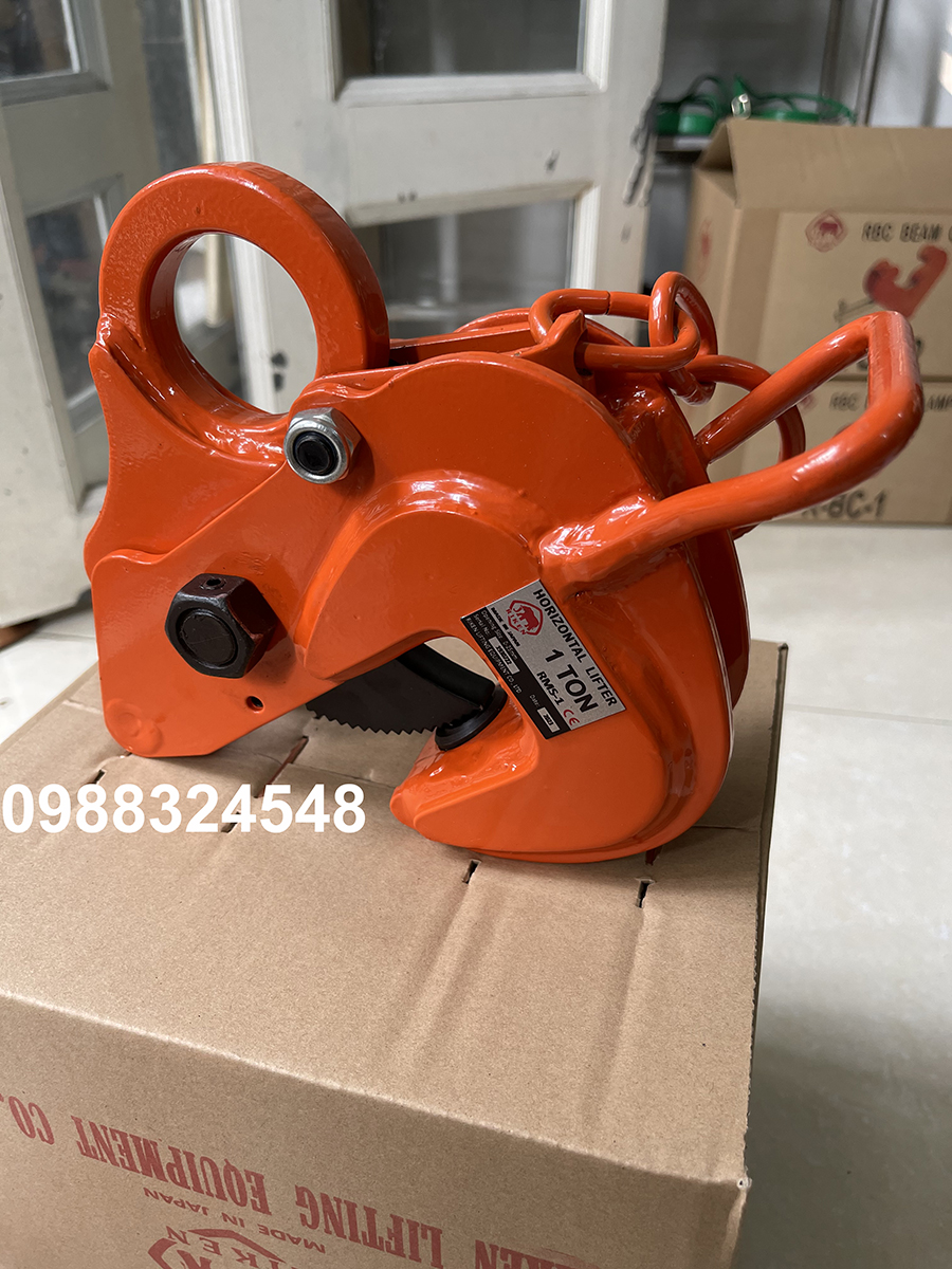 Kẹp tôn ngang 1 tấn Riken RMS-1/ 1 ton RMS-1 Riken Horizontal Lifting Clamp