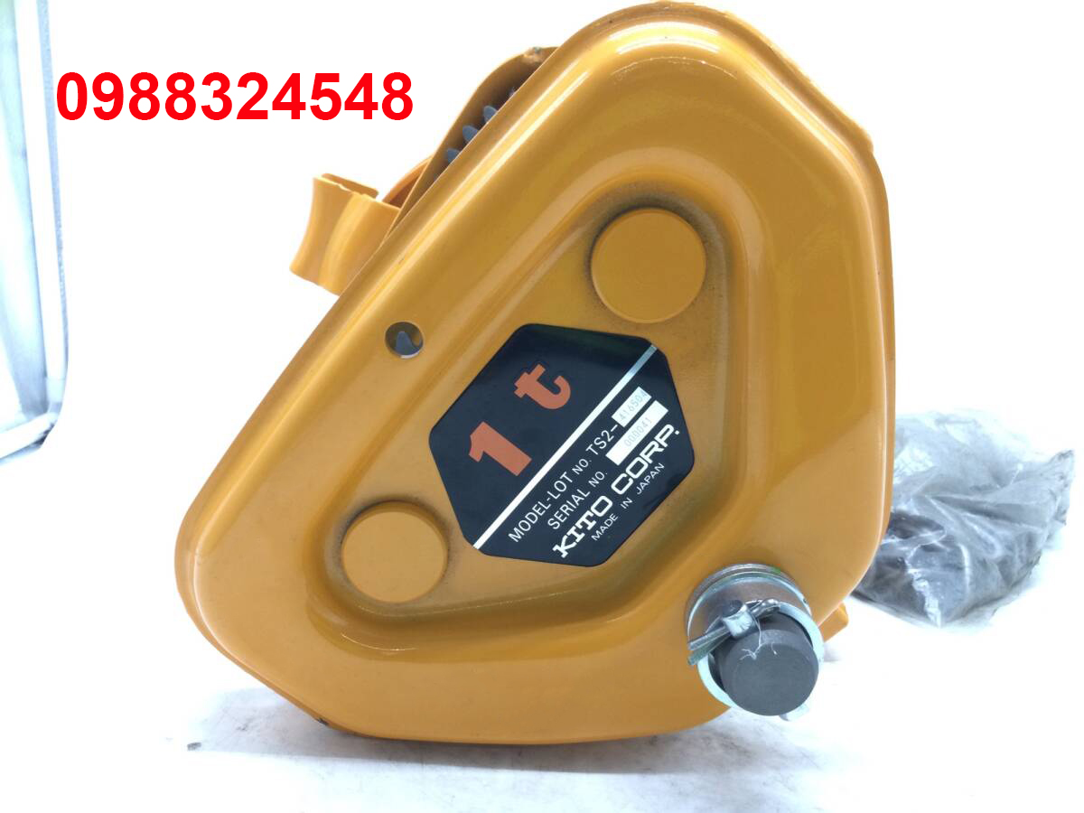 Con chạy kéo tay Kito TSG-010 / TSG-010 Kito Geared Trolley