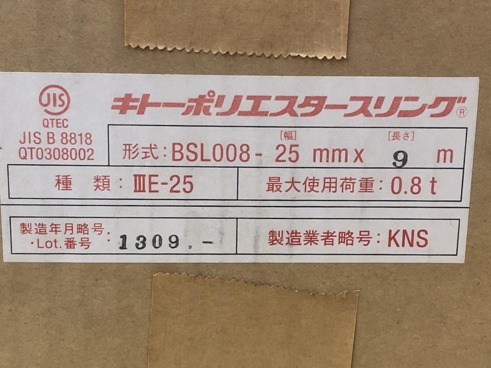 Cáp vải kito 800kg dài 9 mét BSL008 bản rộng 25mm