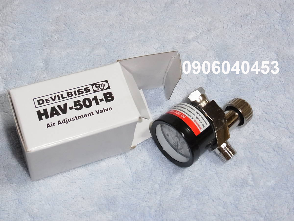 Đồng hồ điều chỉnh áp suất khí Devilbiss HAV-501-B